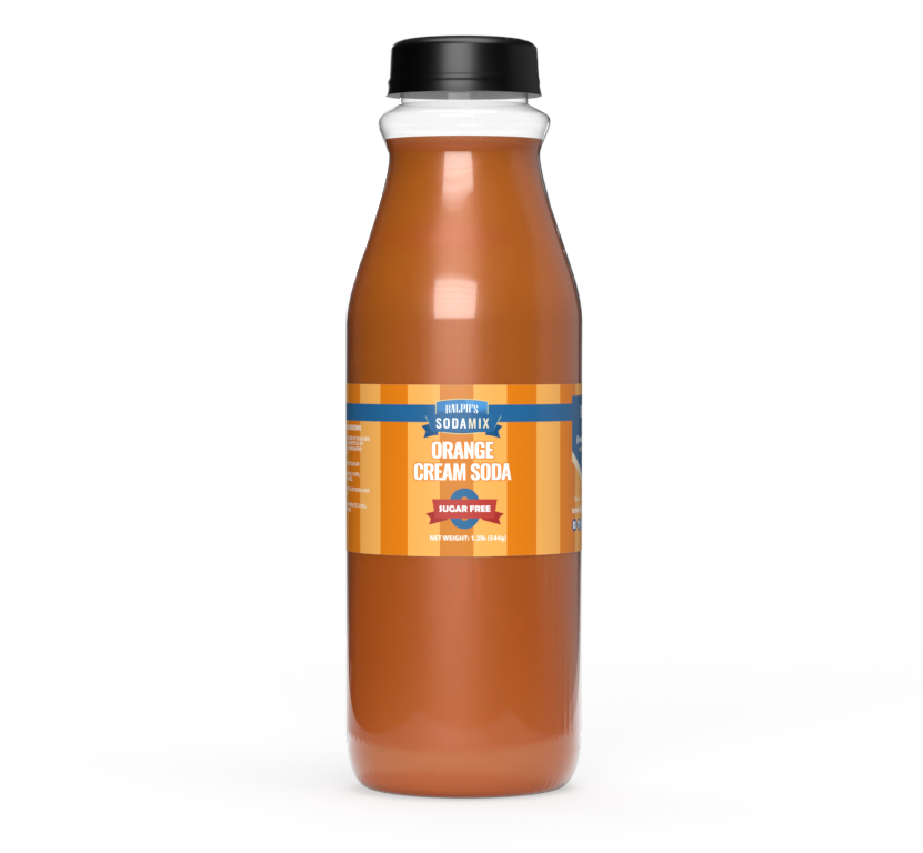 16oz Sodamix (Sugar Free): Orange Cream Soda